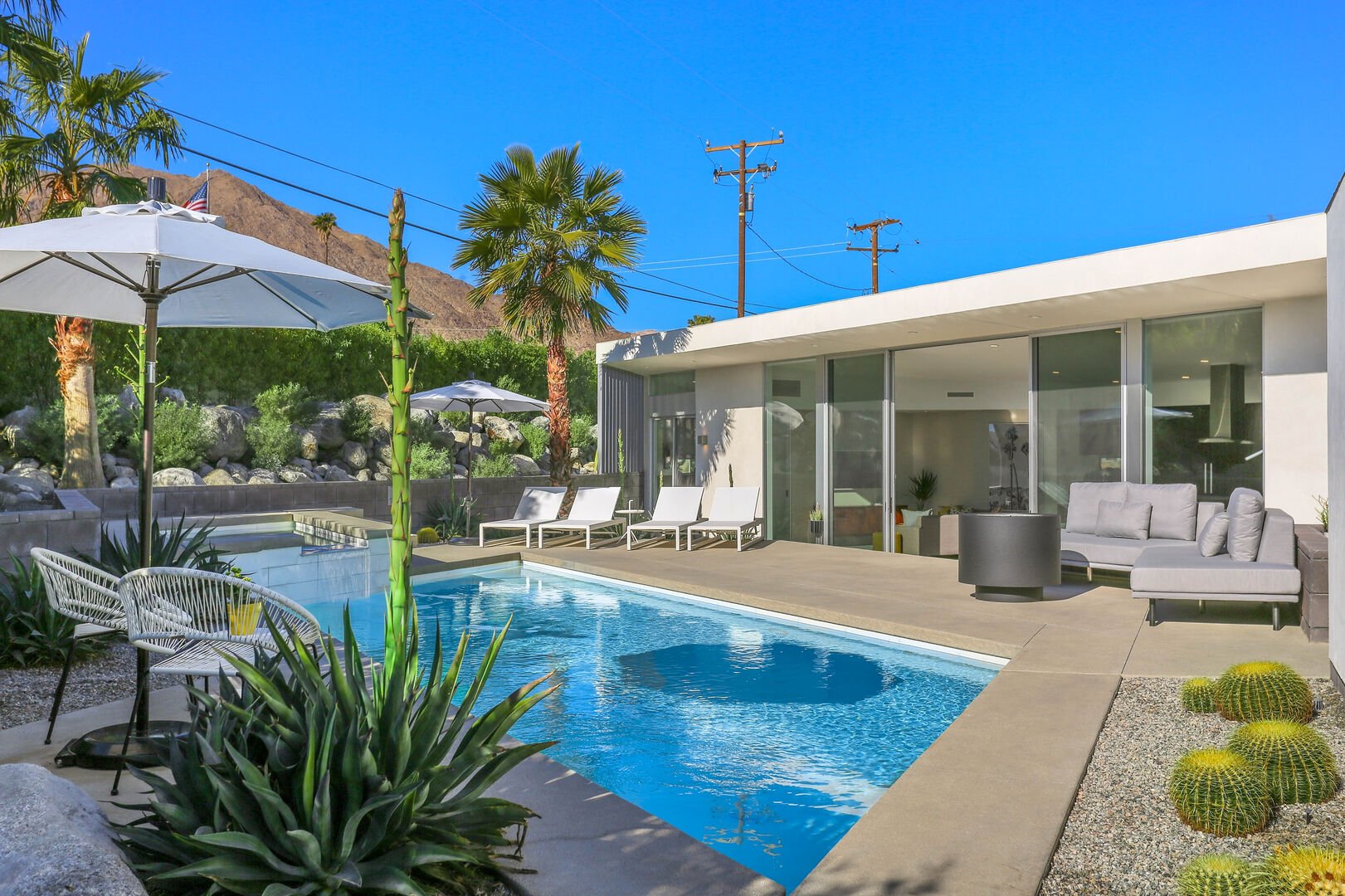 Stay in our Palm Springs New Year’s rentals